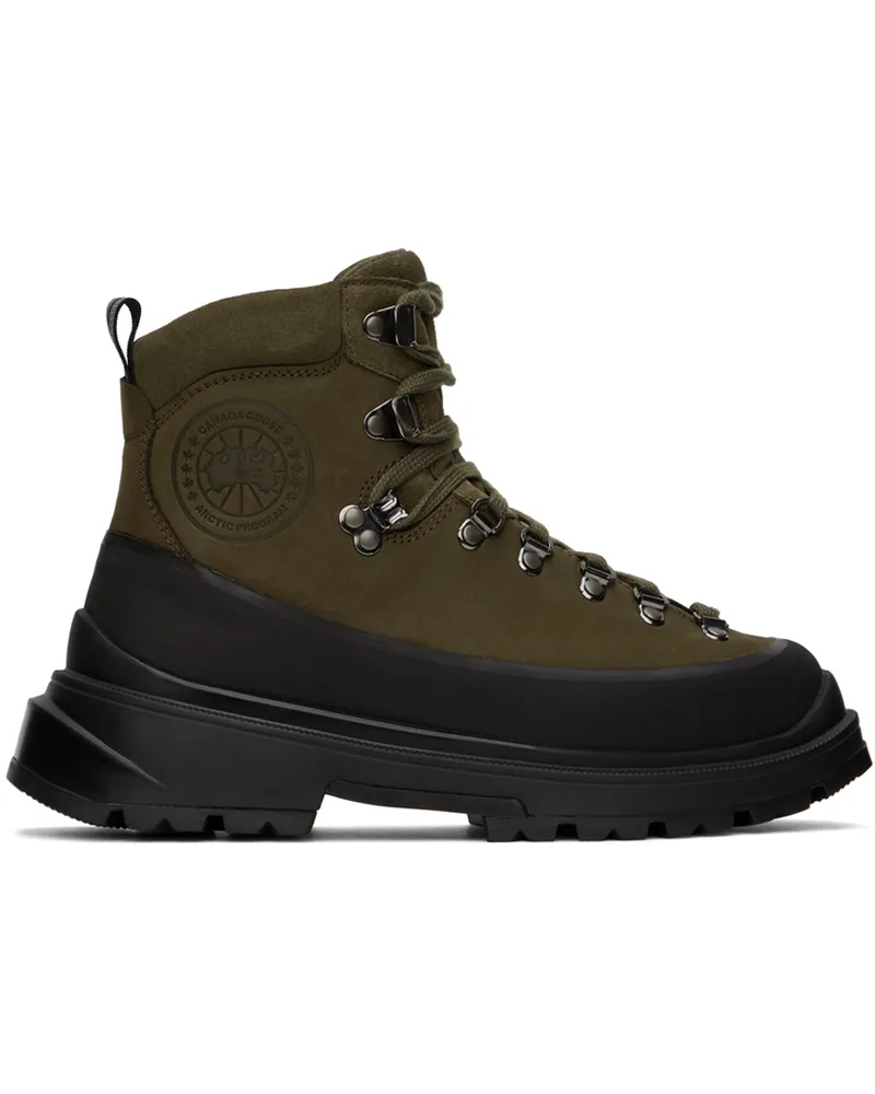 Canada Goose Khaki Journey Boots Milgrn
