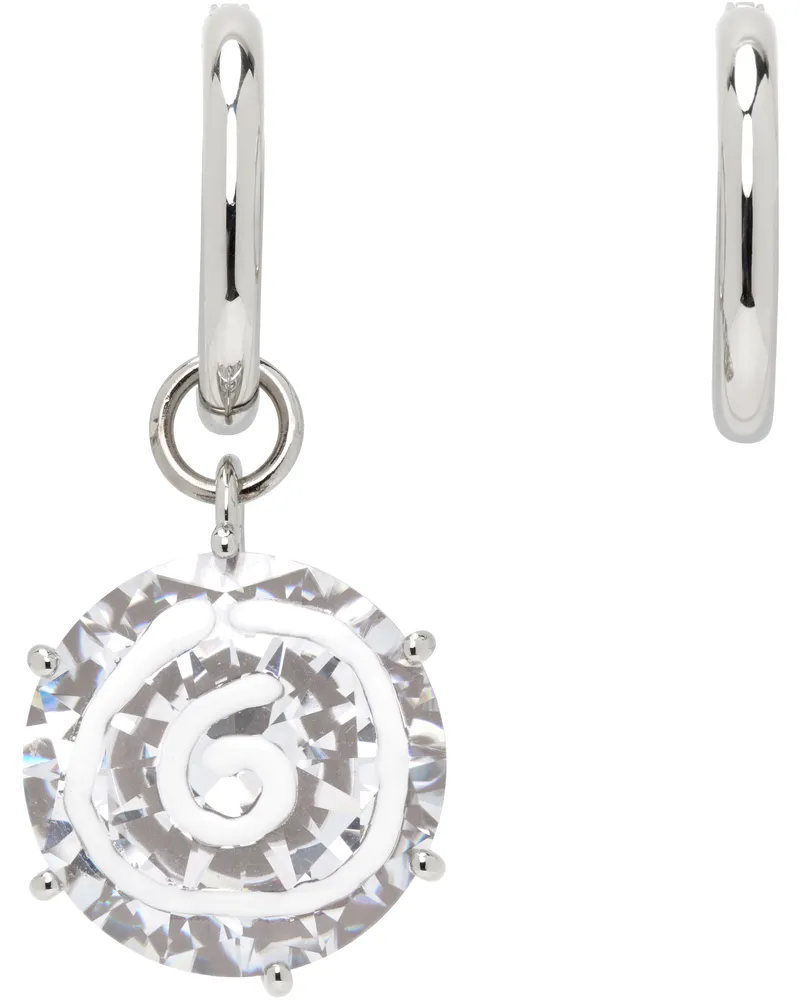 Maison Margiela Tipp-Ex Earrings 971