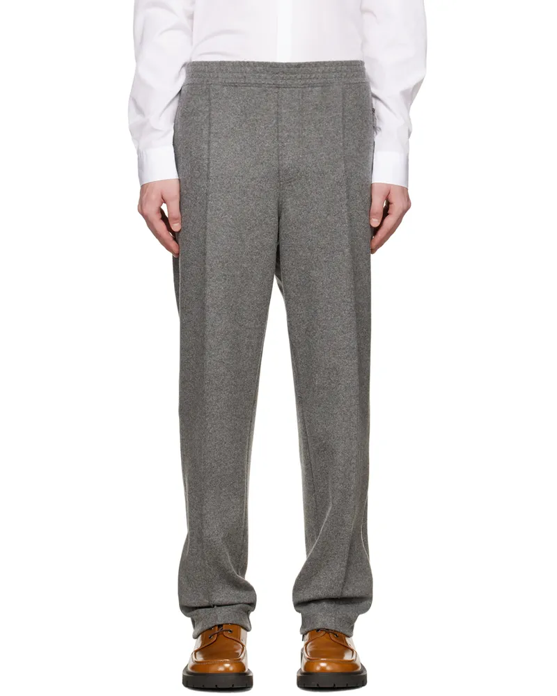 Neil Barrett Gray Loose Trousers 3472