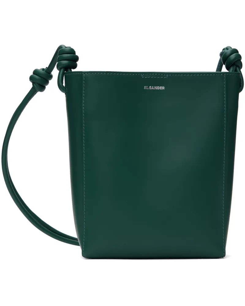 Jil Sander Green Giro Crossbody Bag 017