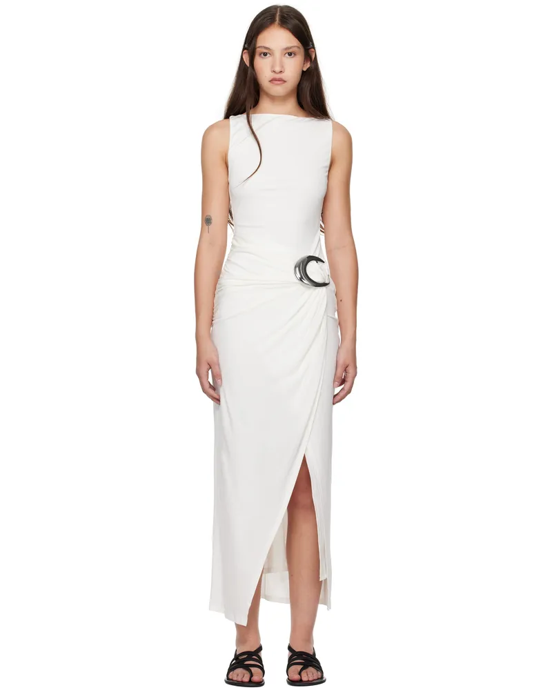 STAUD White Talia Maxi Dress Ivy