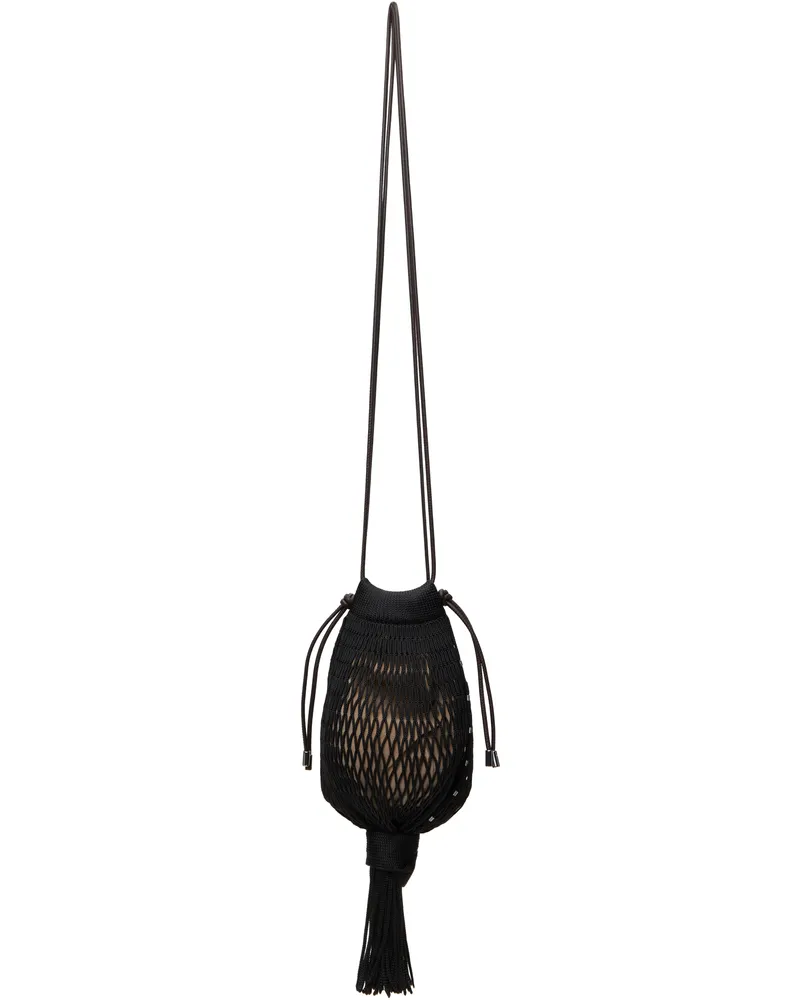 Christophe Lemaire Black FILT Edition Octopus Pouch Bk999