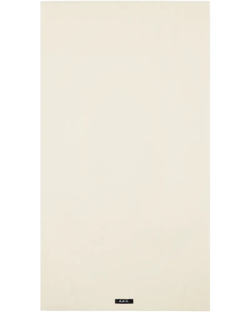 A.P.C. Off-White Bob Scarf Aad