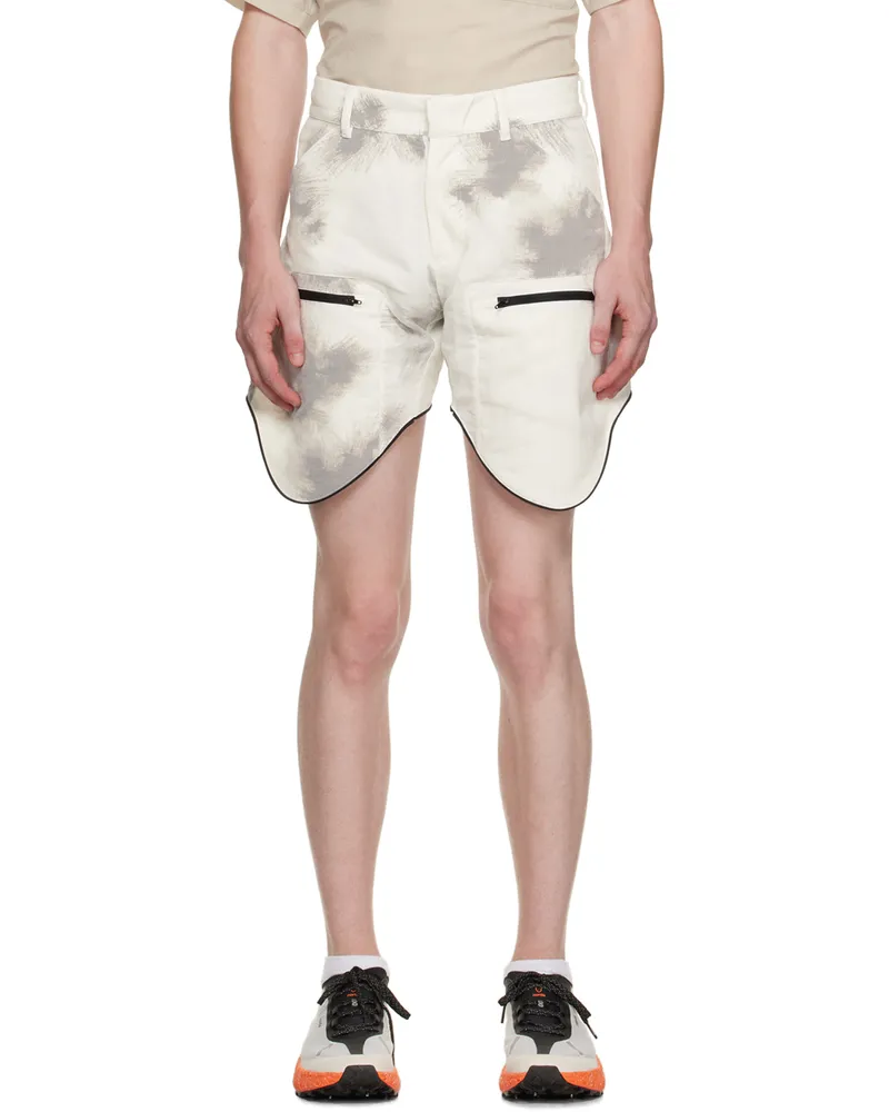Olly Shinder White Scout Shorts Snow