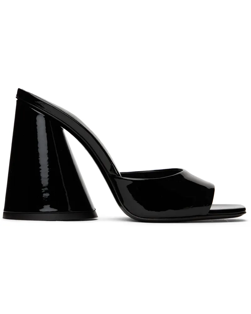 ATTICO Black Luz Mules 100