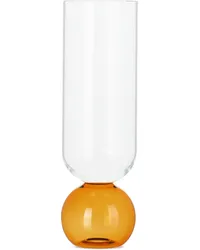 Natalia Criado Orange Flower Vase Amber