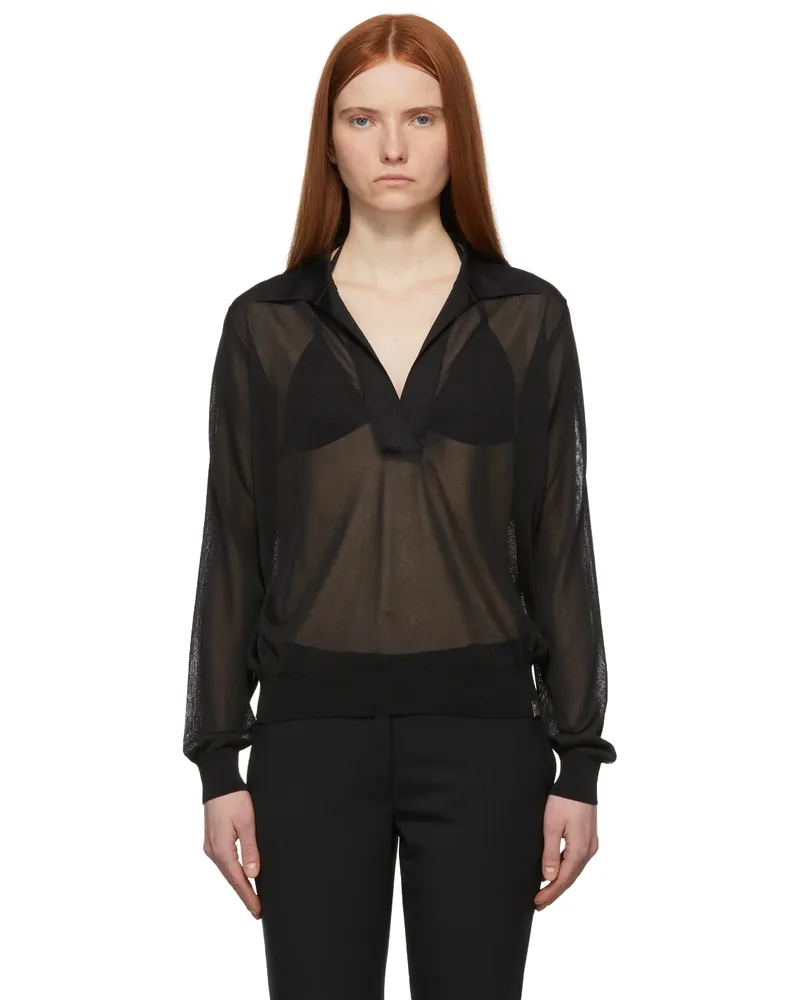 1017 ALYX 9SM Black Butterfly Polo Blk0001