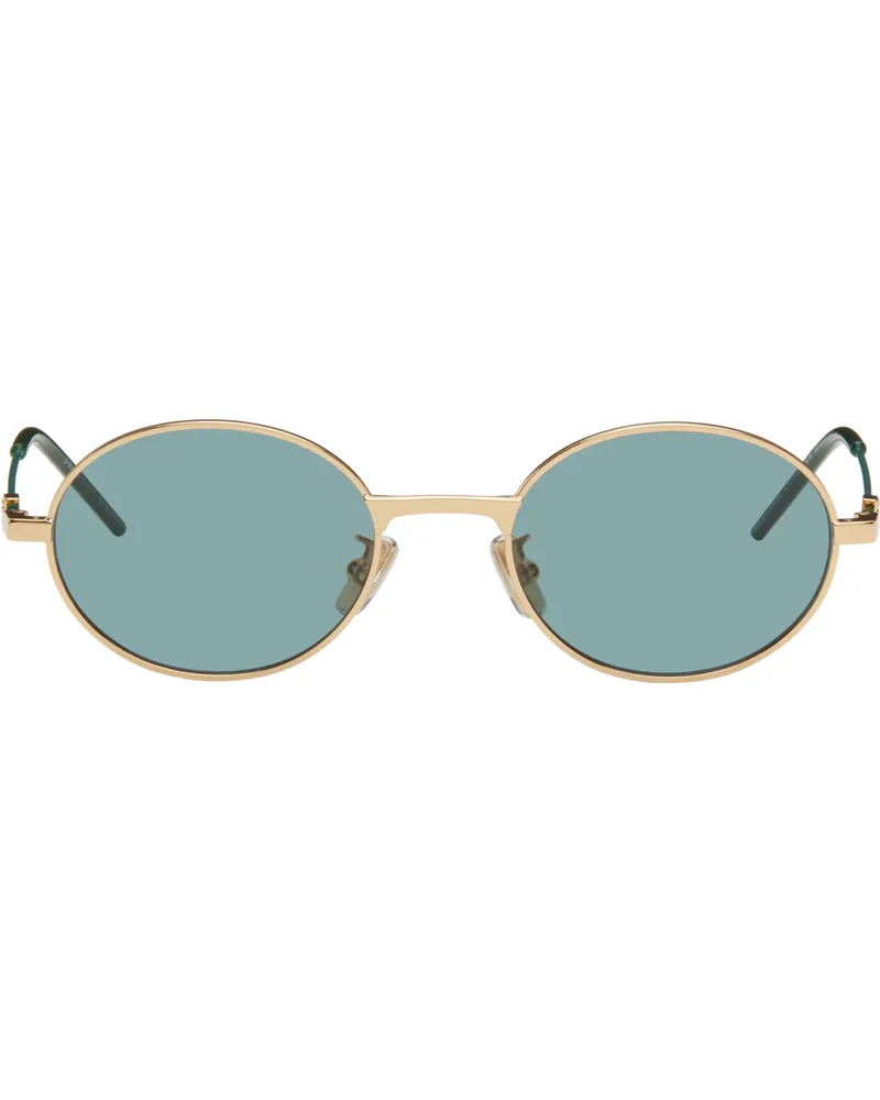 Givenchy Gold GV Speed Sunglasses Gold