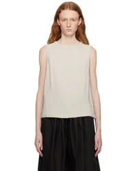 BITE Studios Off-White Raw Tank Top Silver