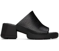 Black Clarin Sandals