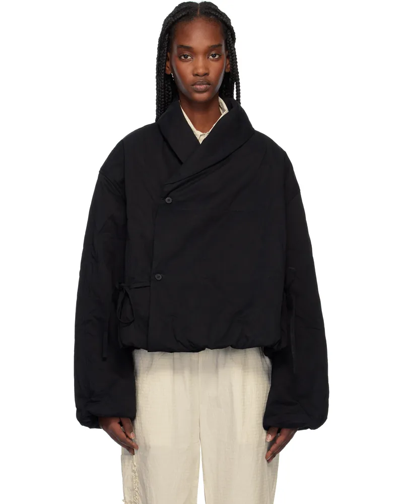 Deiji Studios Black Bubble Jacket Black