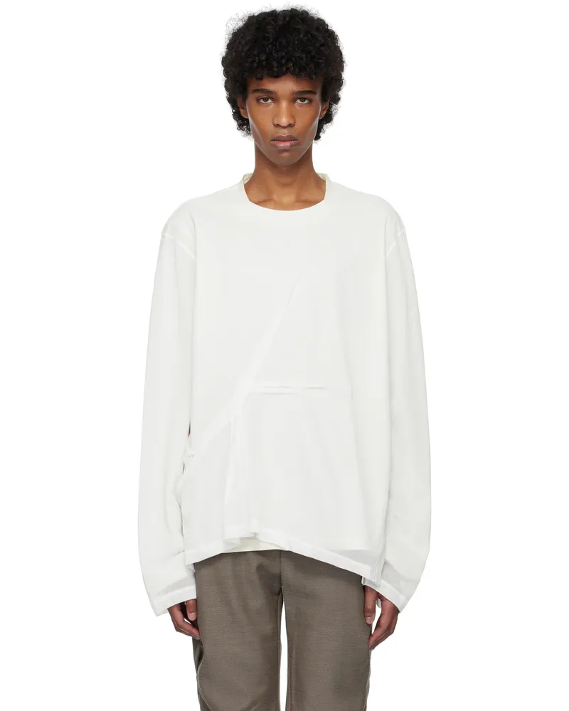KIKO KOSTADINOV Off-White & White Inex Mesh T-shirt Off