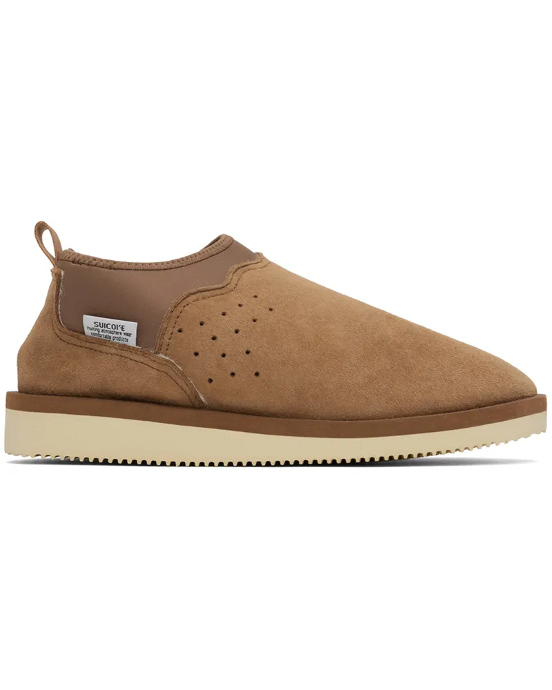 SUICOKE Brown RON-M2ab Loafers Brown