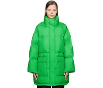 Green Edna Down Coat
