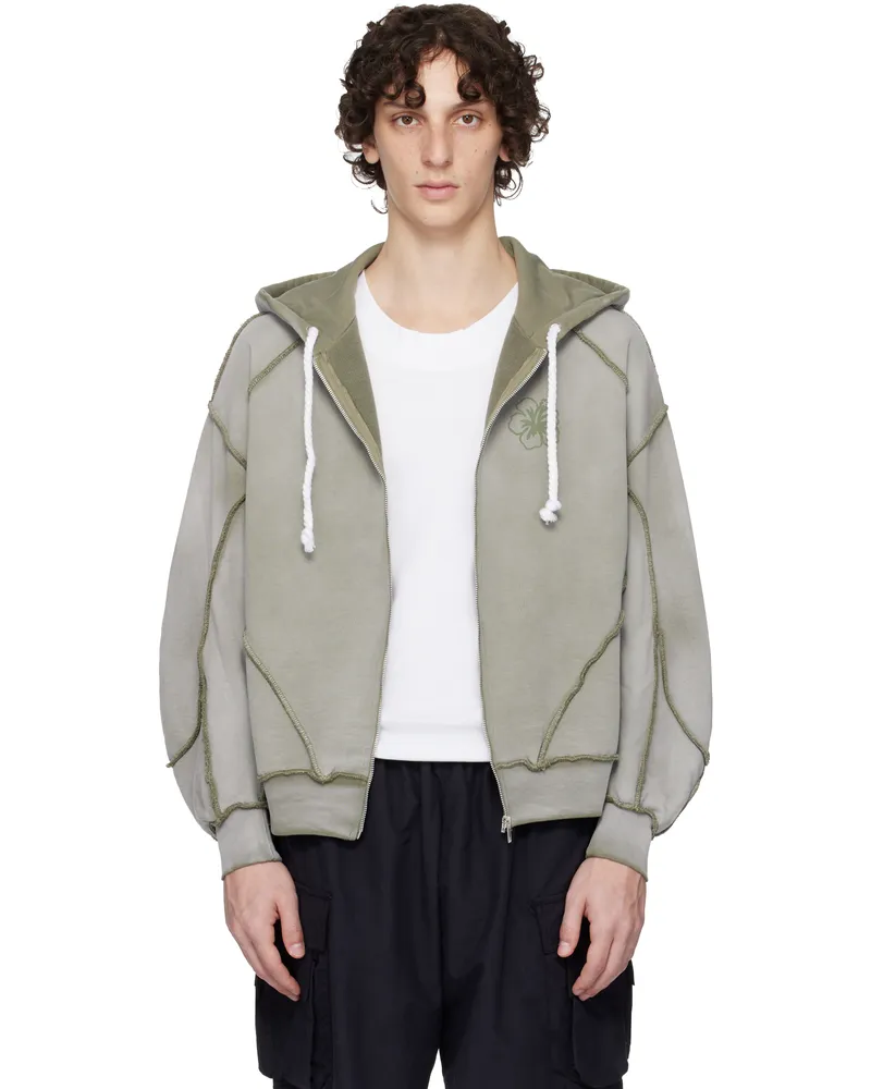 ABRA Gray Surf Hoodie Grey
