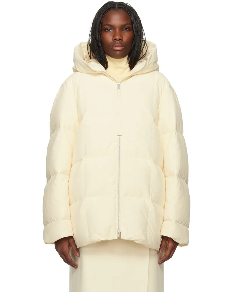 Jil Sander Off-White Quilted Down Jacket 279