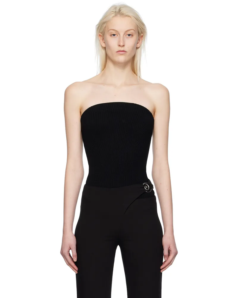 camilla and marc Black Corbin Bodysuit Dblk