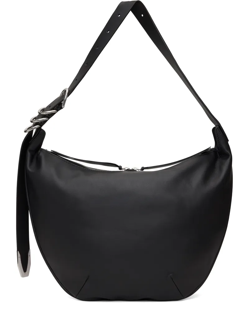 Rag & Bone Black Spire Leather Bag Blk