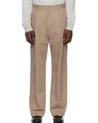 Han Kjøbenhavn Beige Pleated Trousers Light