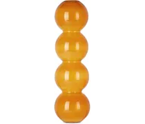 Orange Bubbles Ambar Vase