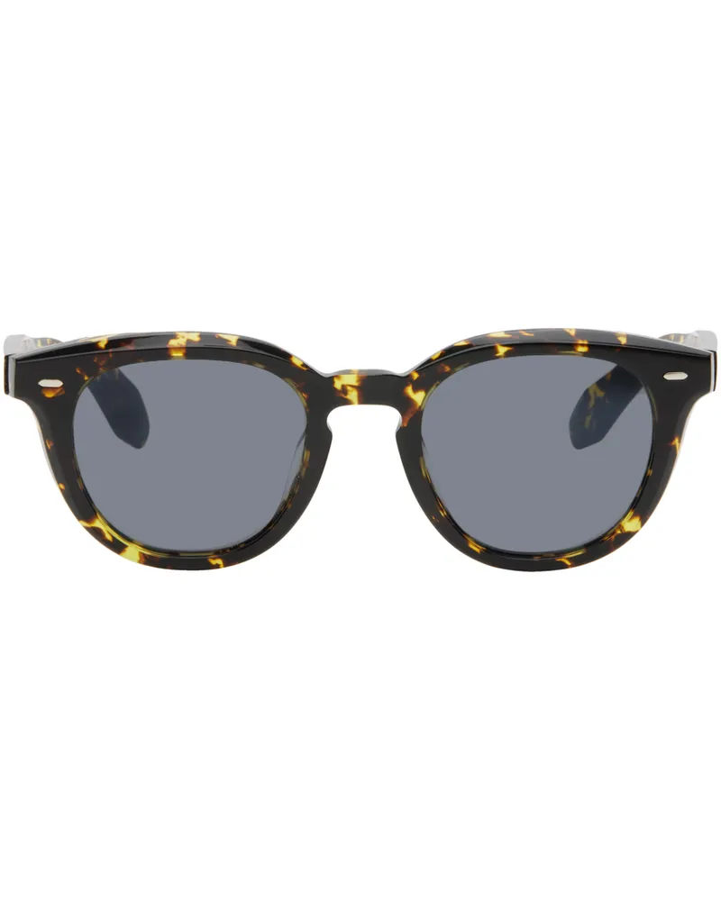 Oliver Peoples Black & Yellow N.05 Sunglasses 1778r5