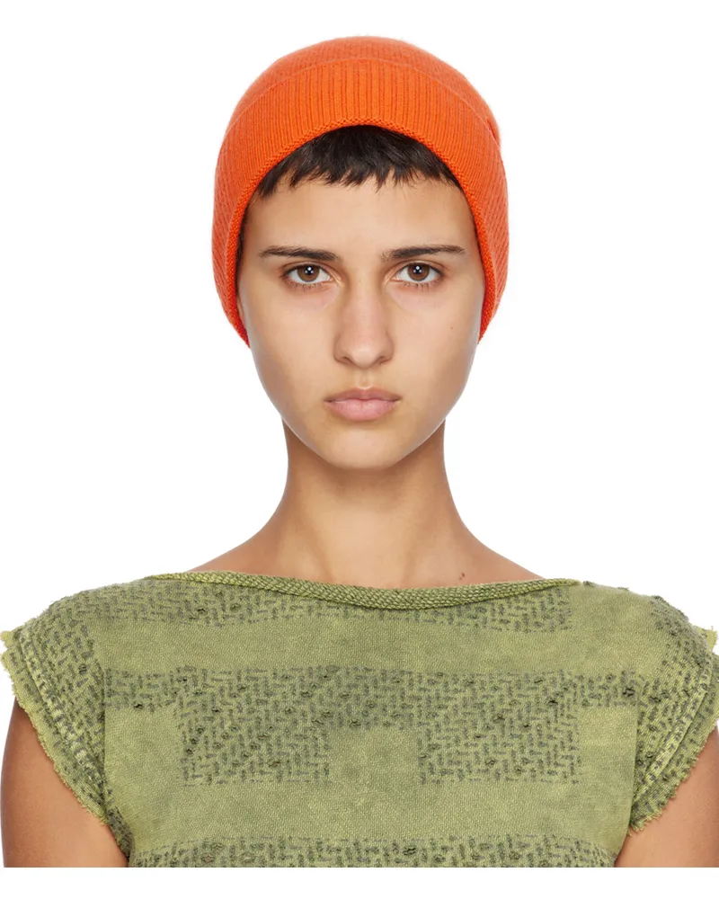 Diesel Orange K-Rev Beanie 3bx