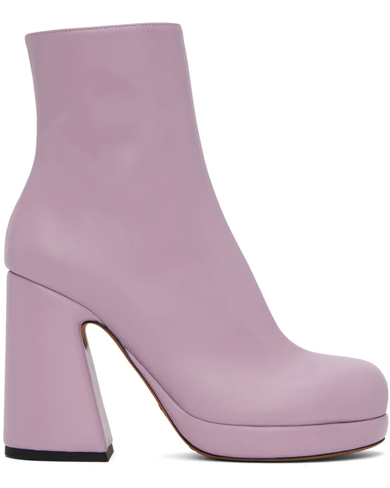 Proenza Schouler Purple Forma Platform Boots 530