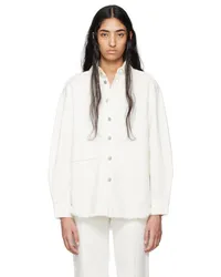 Holzweiler Off-White Dina Denim Shirt White