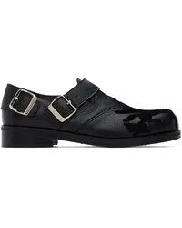 STEFAN COOKE Black Pegasus Biker Monkstraps Black