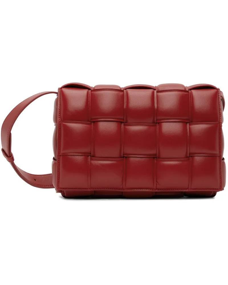 Bottega Veneta Red Small Padded Cassette Bag 6390