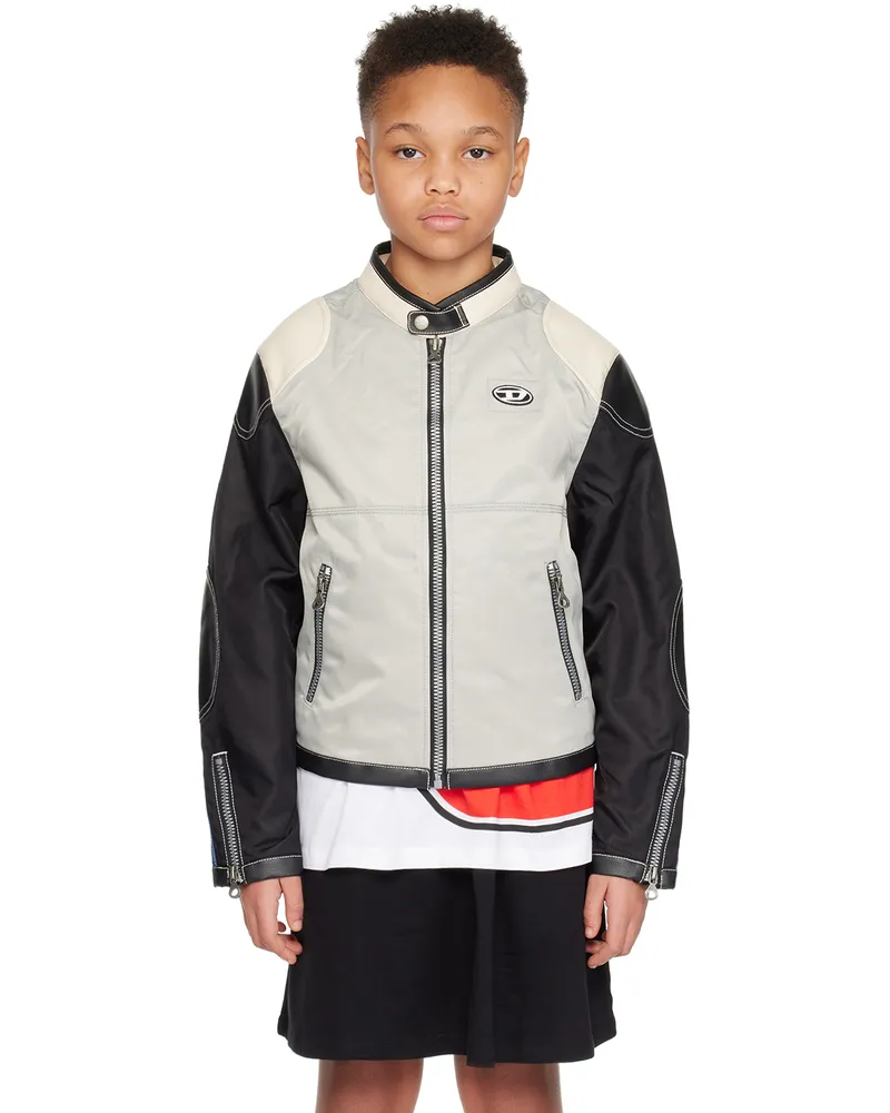 Diesel Kids Gray Jkreator Jacket K901