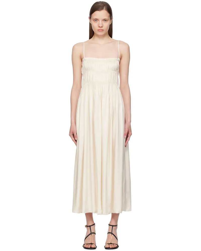 bec & bridge Off-White Dali Maxi Dress Ivory