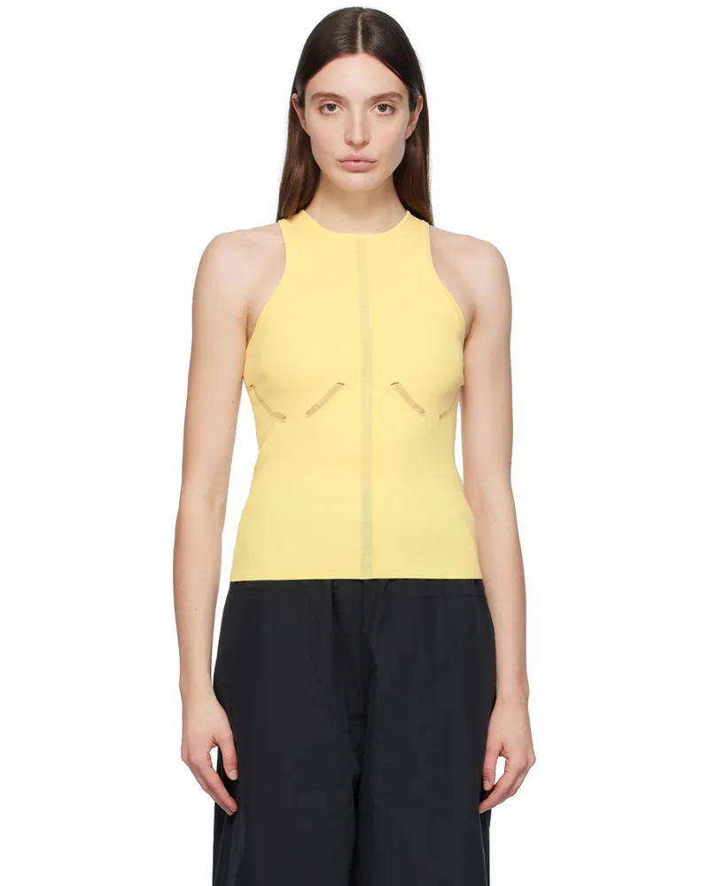 Paris Georgia Yellow Mia Tank Top Pastel