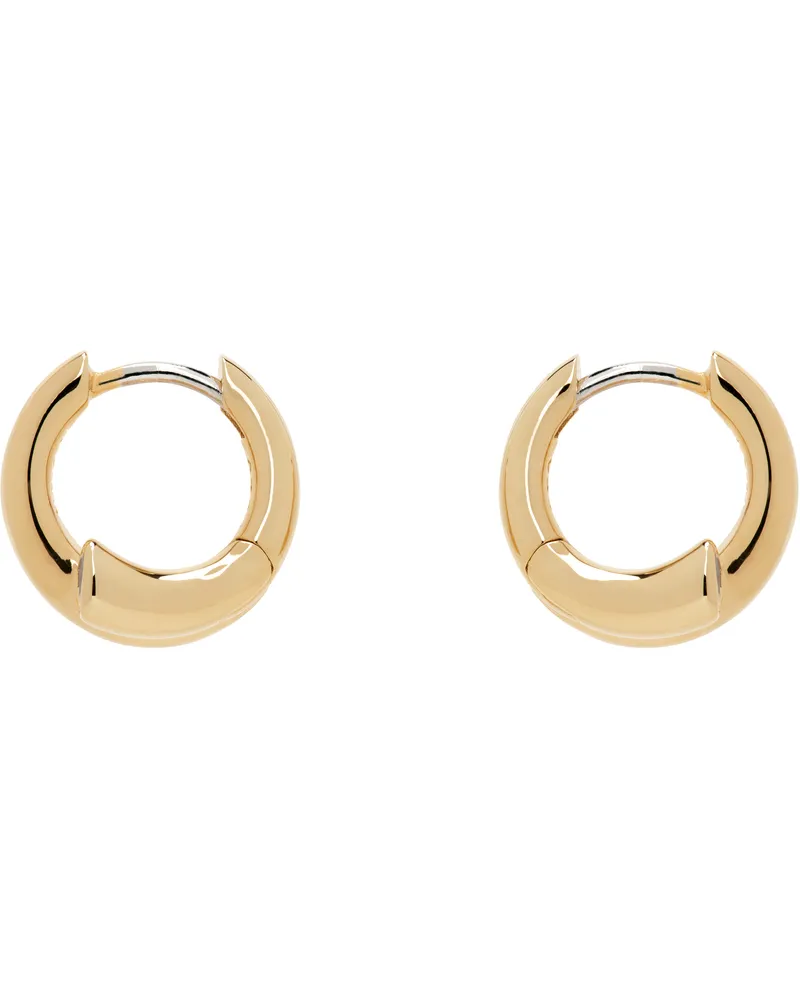 Numbering Gold #8100 Earrings Gold