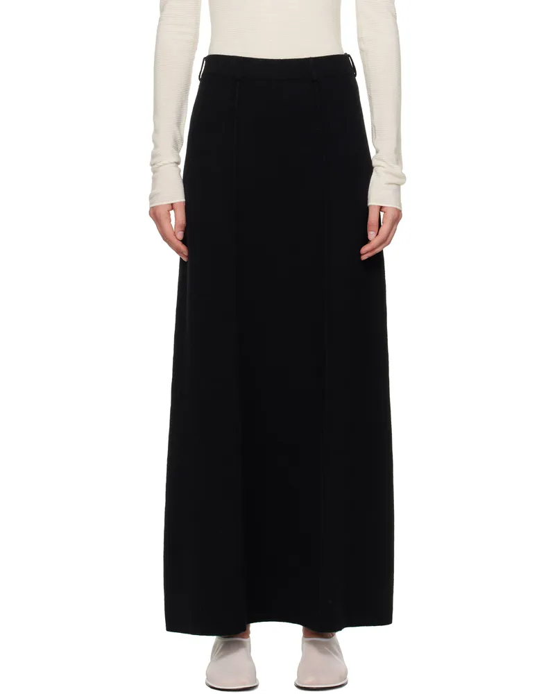 Lisa Yang Black Ameline Maxi Skirt Bl