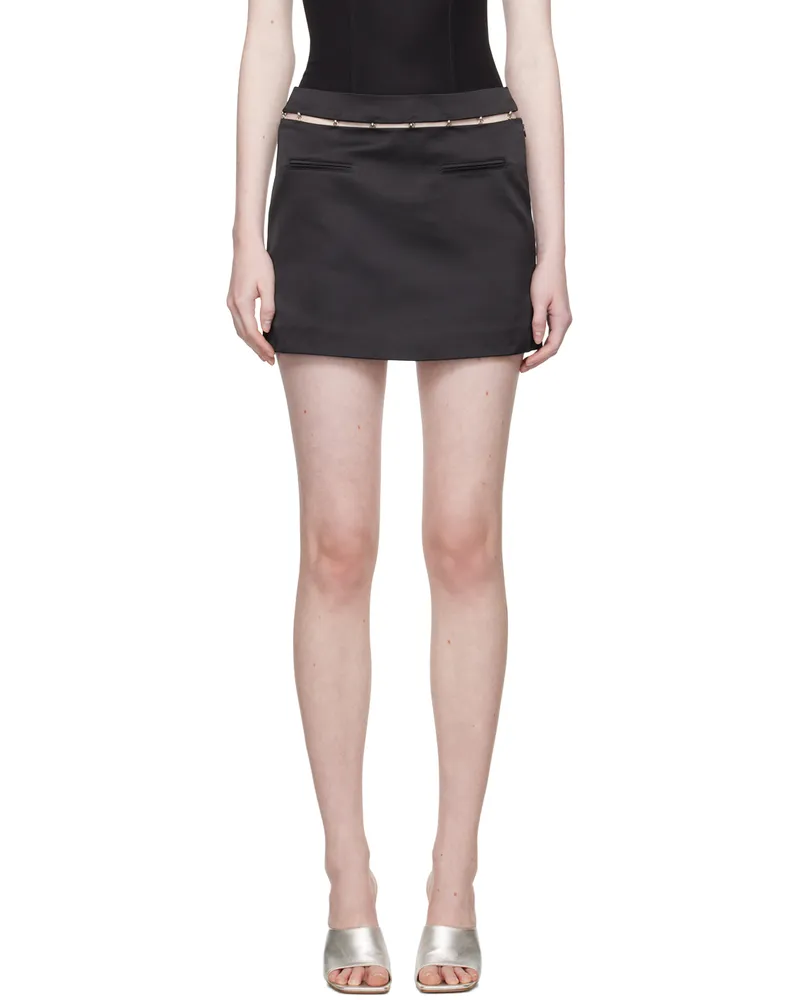 Anna October Black Sanna Miniskirt Black