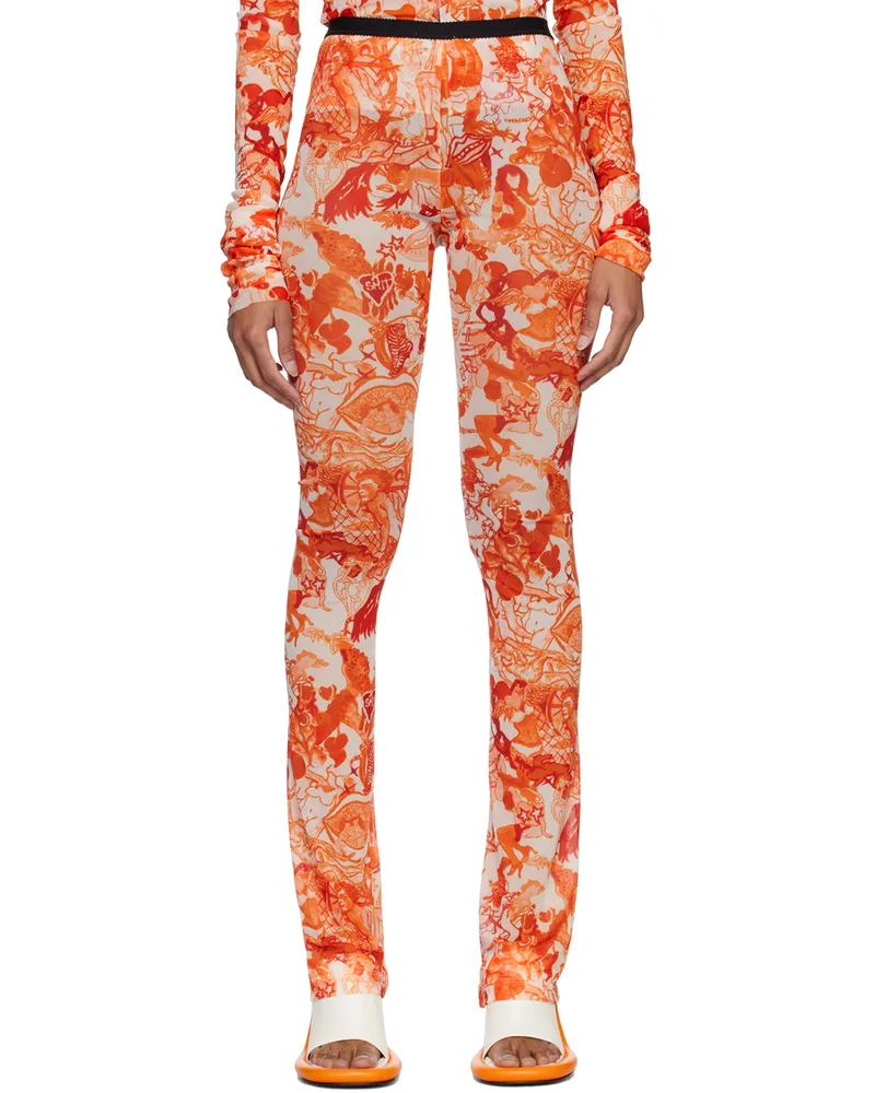 Marco Rambaldi SSENSE Exclusive Orange Trousers 095