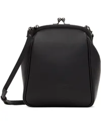 Yohji Yamamoto Black Discord Clasp Bag Black