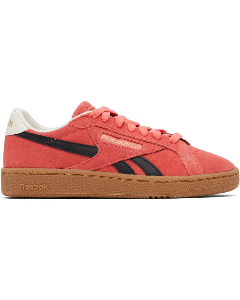 Reebok Pink Club C Grounds UK Sneakers Sunset