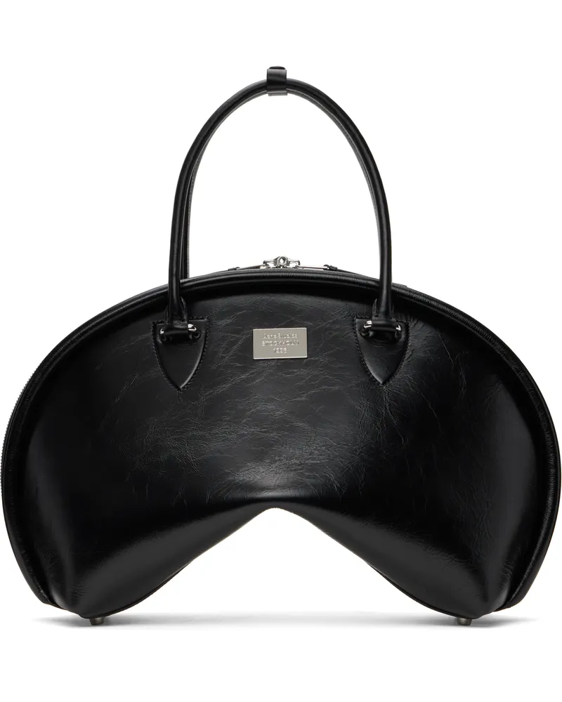 Acne Studios Black Bowlina Shoulder Bag 900