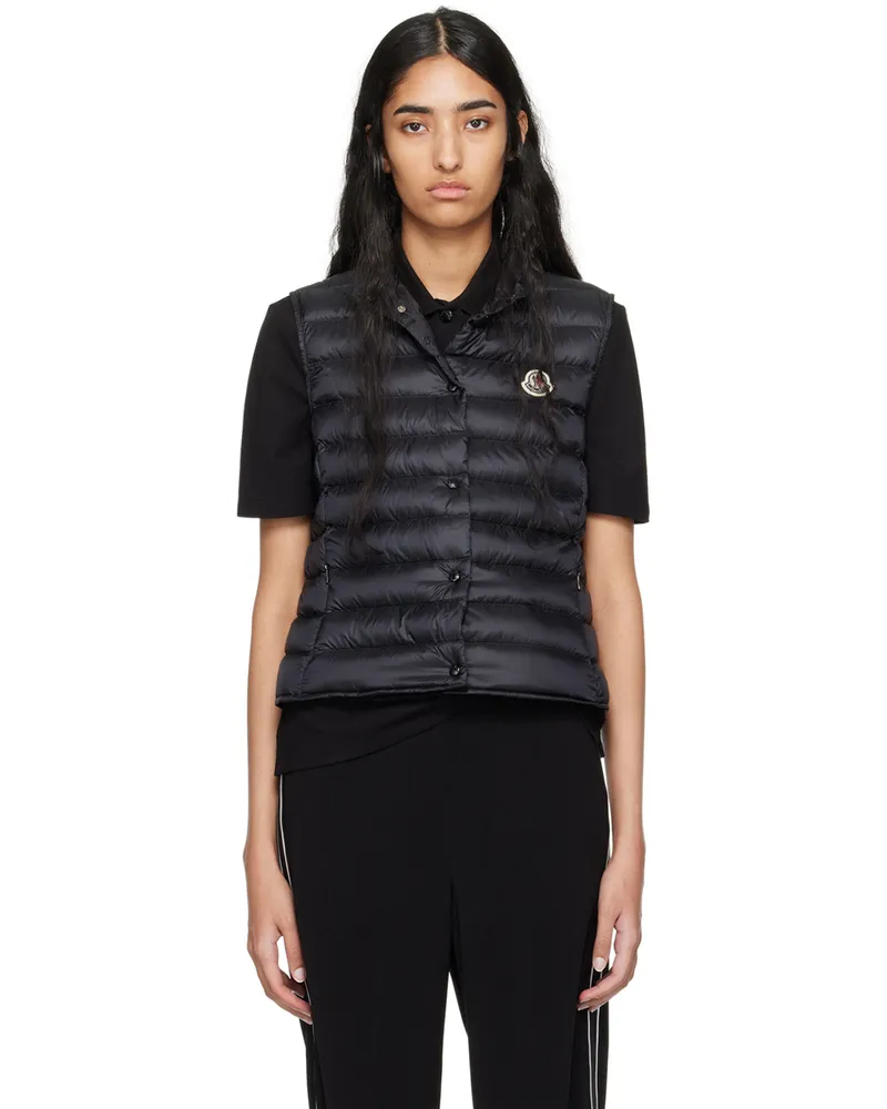 Moncler Black Liane Down Vest 999