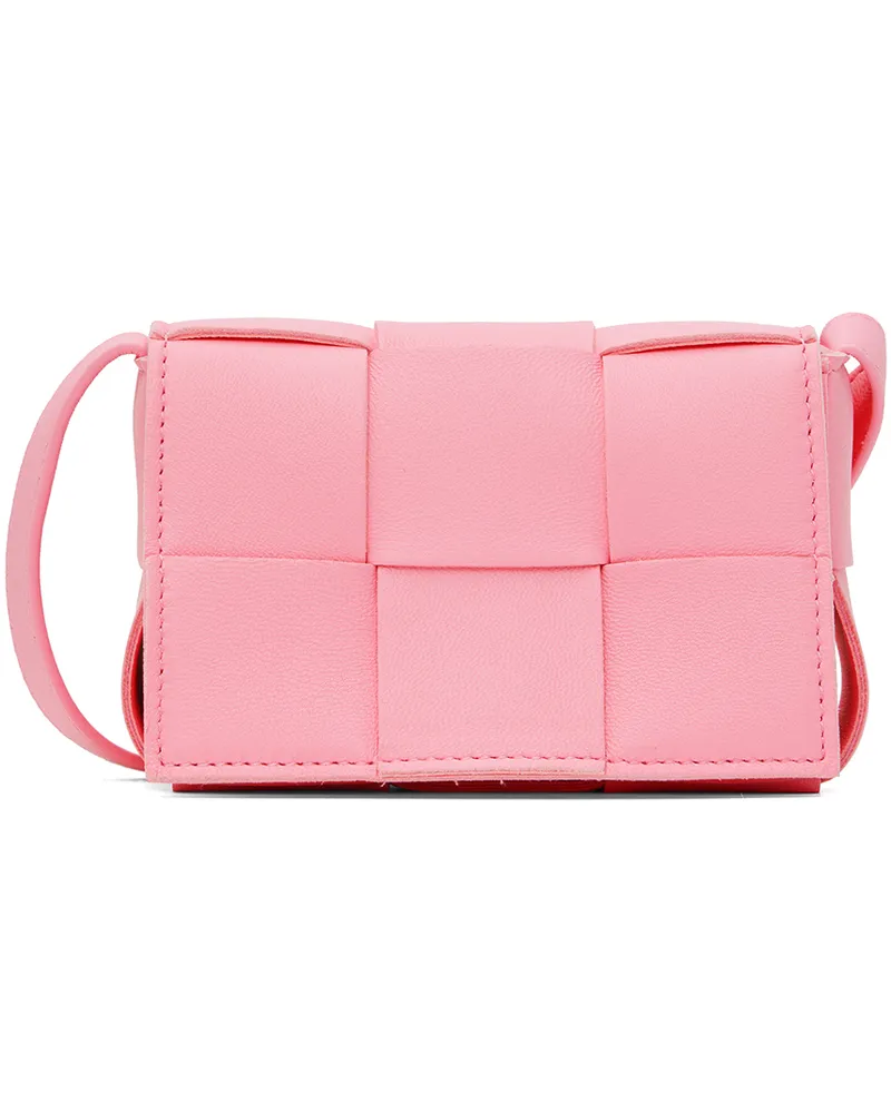 Bottega Veneta Pink Candy Cassette Bag 5832