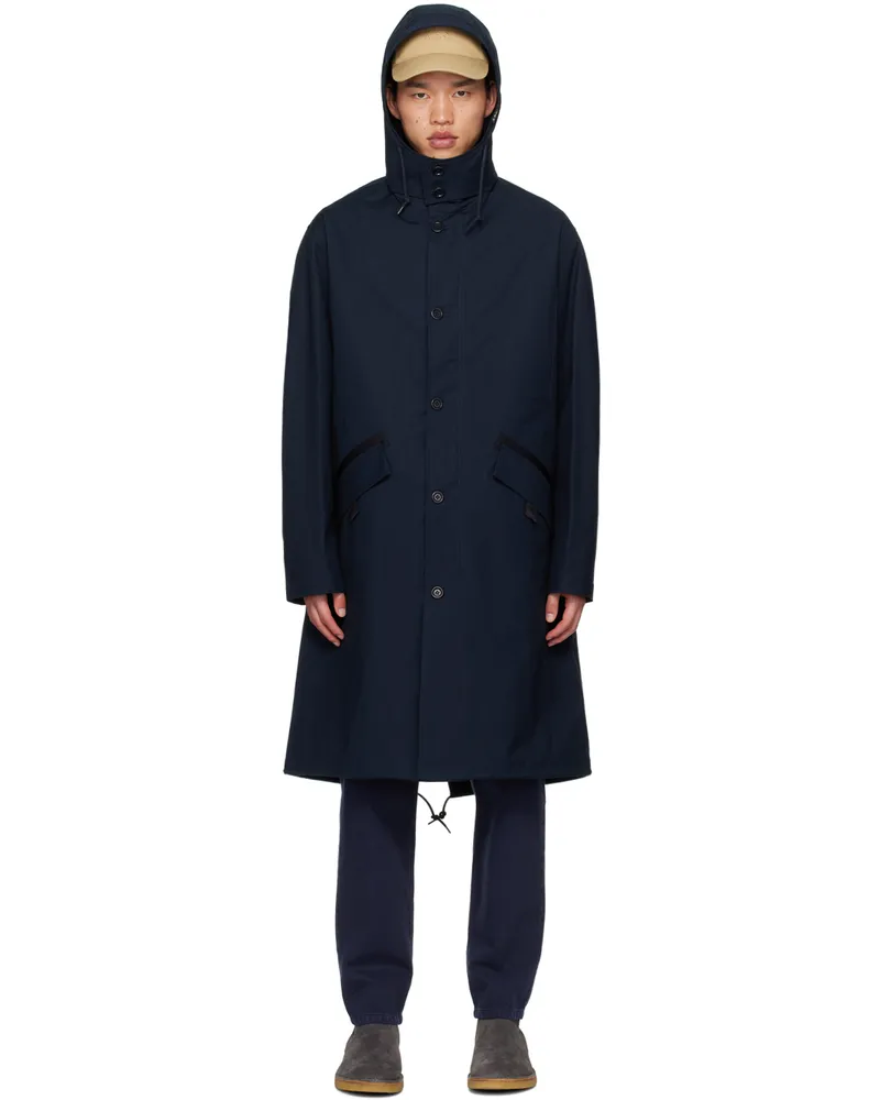 A.P.C. Navy Austin Coat Iak