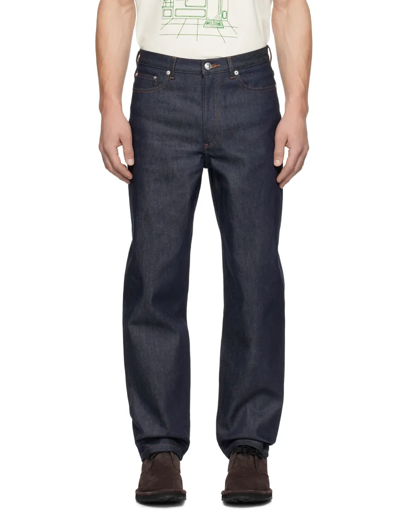 A.P.C. Navy Martin Jeans Iai