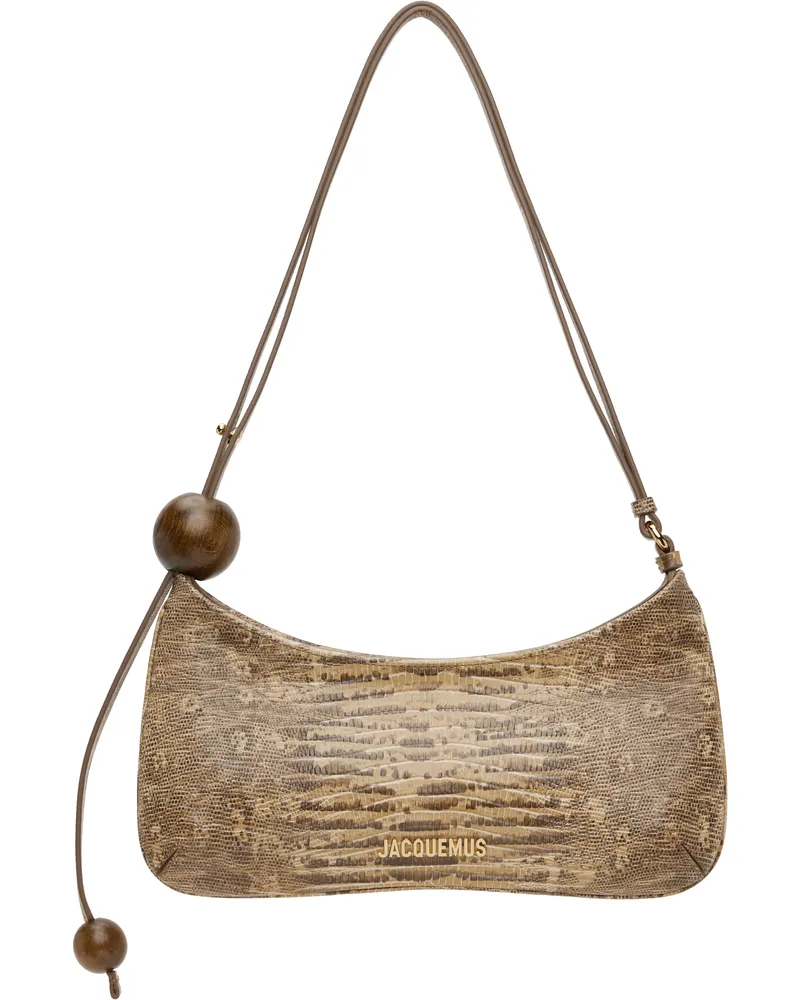 Jacquemus Beige 'The Bisou Perle' Bag 150
