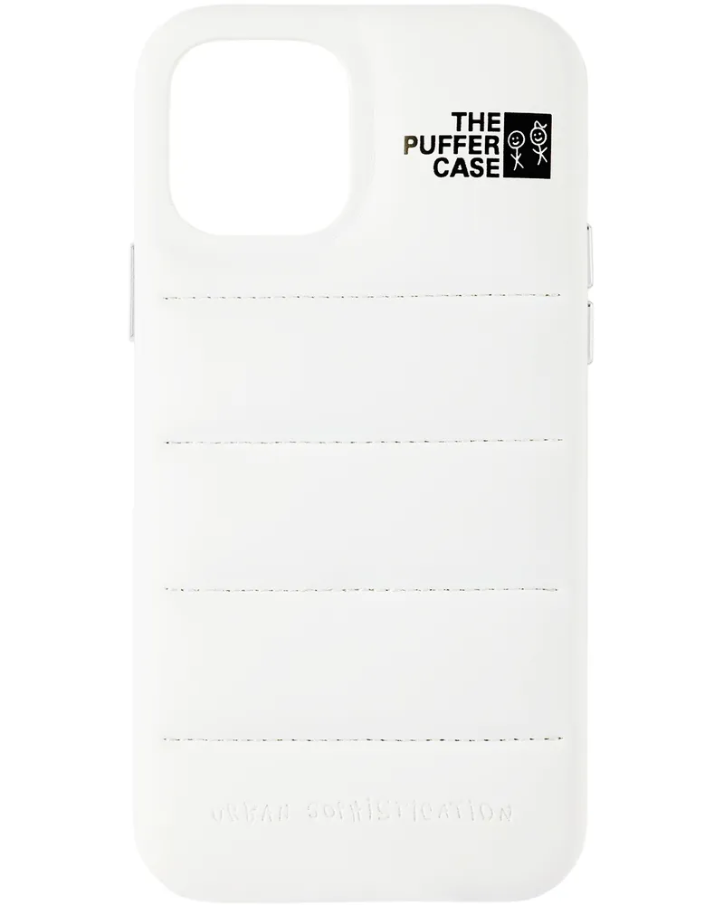 Urban Sophistication White 'The Puffer Case' iPhone 12/12 Pro Case Marshmallow