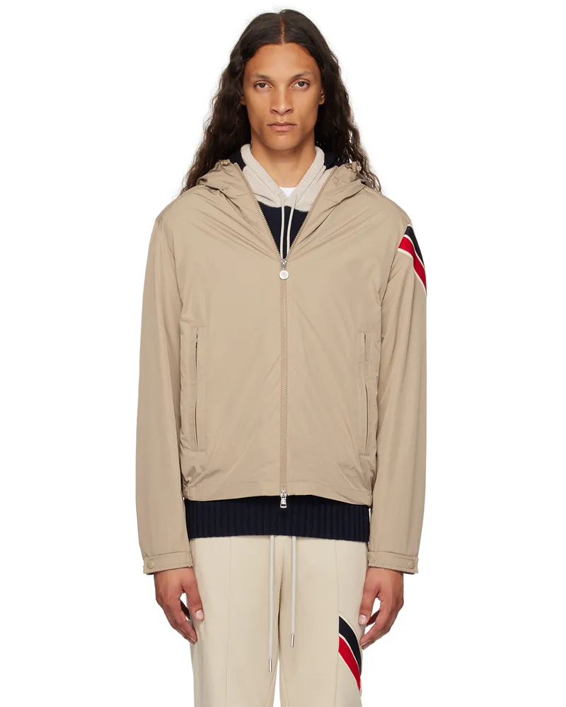 Moncler Taupe Claut Windbreaker Jacket 208