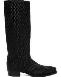 Bottega Veneta Black Ripley Boots 1000-black