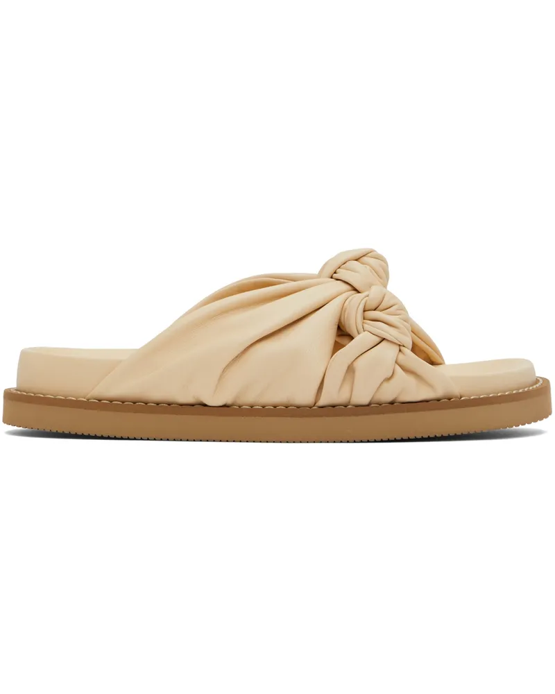 Joseph Off-White Big Knot Sandals 0246