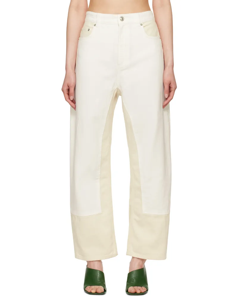 SPORTMAX White Zenica Jeans 1